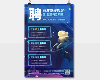 网络公司招聘广告品牌画册设计